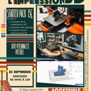 Contenu Les bases de la modelisation 3D Utilisation des logiciels Utilisation dune imprimmante 3D